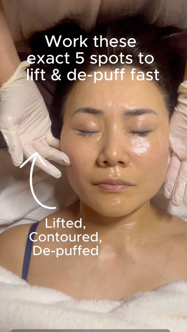 The 5-step morning de-puff